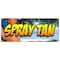 Signmission SPRAY TAN BANNER SIGN tanning salon spa lotion signs suntan B-96 Spray Tan - alternate 1